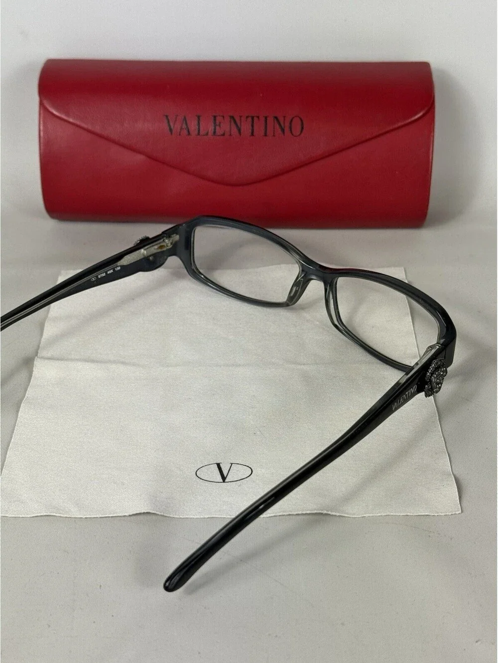 Valentino Eyeglasses Frames Only 5732 46K  130 Made In Italy/With Case